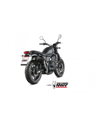 Escape Mivv HR-1 Acero Negro H.090.LH1BA