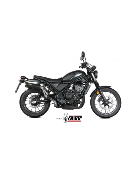 Escape Mivv HR-1 Acero Negro H.090.LH1BC