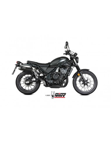Escape Mivv HR-1 Acero Negro H.090.LH1BG