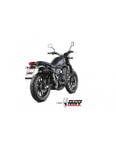 Escape Mivv HR-1 Acero Negro H.090.LH1BG