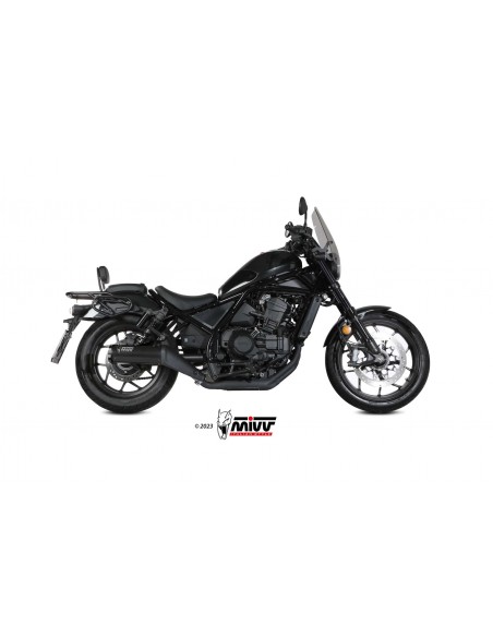 Escape Mivv HR-1 Acero Negro H.092.LH1BA