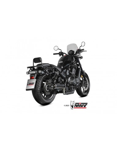 Escape Mivv HR-1 Acero Negro H.092.LH1BA