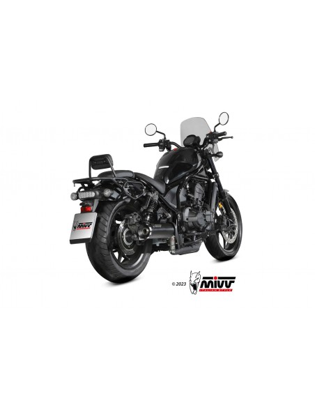 Escape Mivv HR-1 Acero Negro H.092.LH1BA