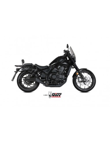 Escape Mivv HR-1 Acero Negro H.092.LH1BG