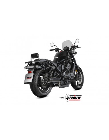 Escape Mivv HR-1 Acero Negro H.092.LH1BG