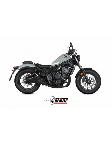 Escape Mivv HR-1 Acero Negro H.091.LH1BA
