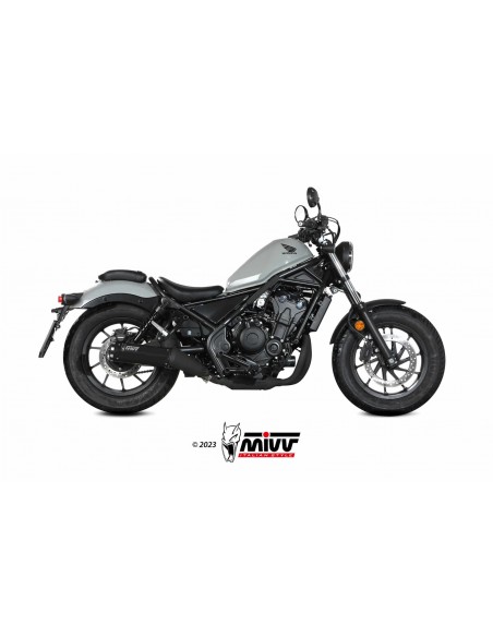 Escape Mivv HR-1 Acero Negro H.091.LH1BA