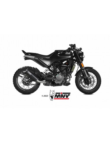 Escape Mivv HR-1 Acero Negro HU.005.LH1BA