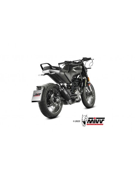Escape Mivv HR-1 Acero Negro HU.005.LH1BA