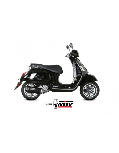 Escape Mivv Mover Acero Negro MV.PG.0008.LV