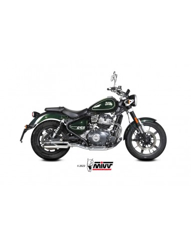 Escape Mivv HR-1 Acero Pulido Plata RE.002.LH1XA
