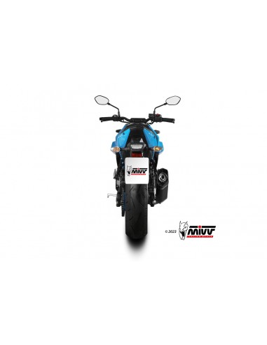 Escape Mivv SR-1 Acero Negro S.063.LR1XB