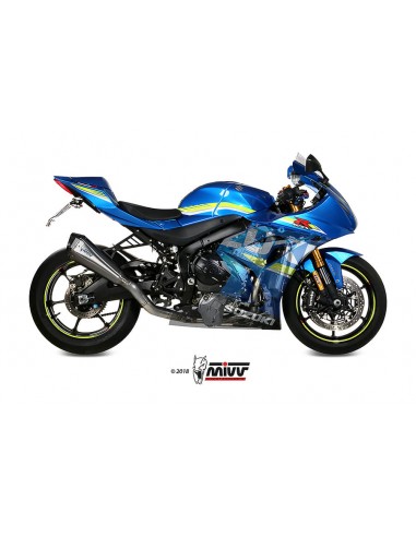 Escape Mivv Delta Race Titanio Plata R.SU.0003.SDRT