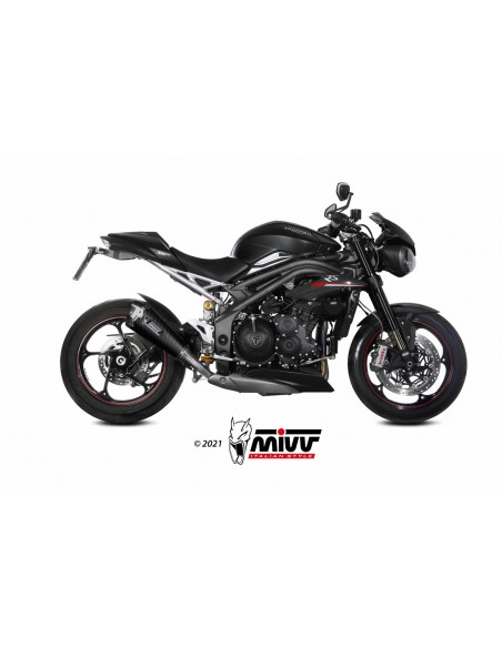 Escape Mivv Delta Race Acero Negro T.021.LDRC