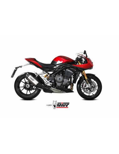 Escape Mivv SR-1 Titanio Plata T.025.LR1T