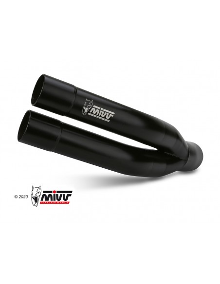 Escape Mivv Double Gun Acero Negro S.044.LDGB