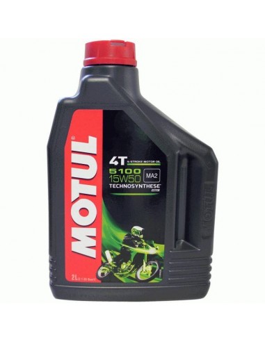 Aceite Motul 5100 15w50 4t 2l